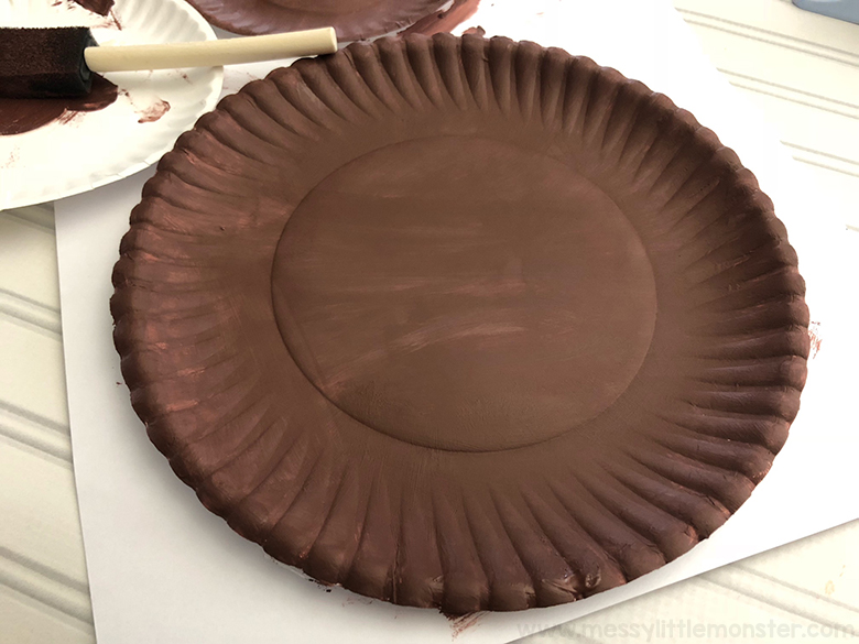 paper plate turkey craft for preschoolers
