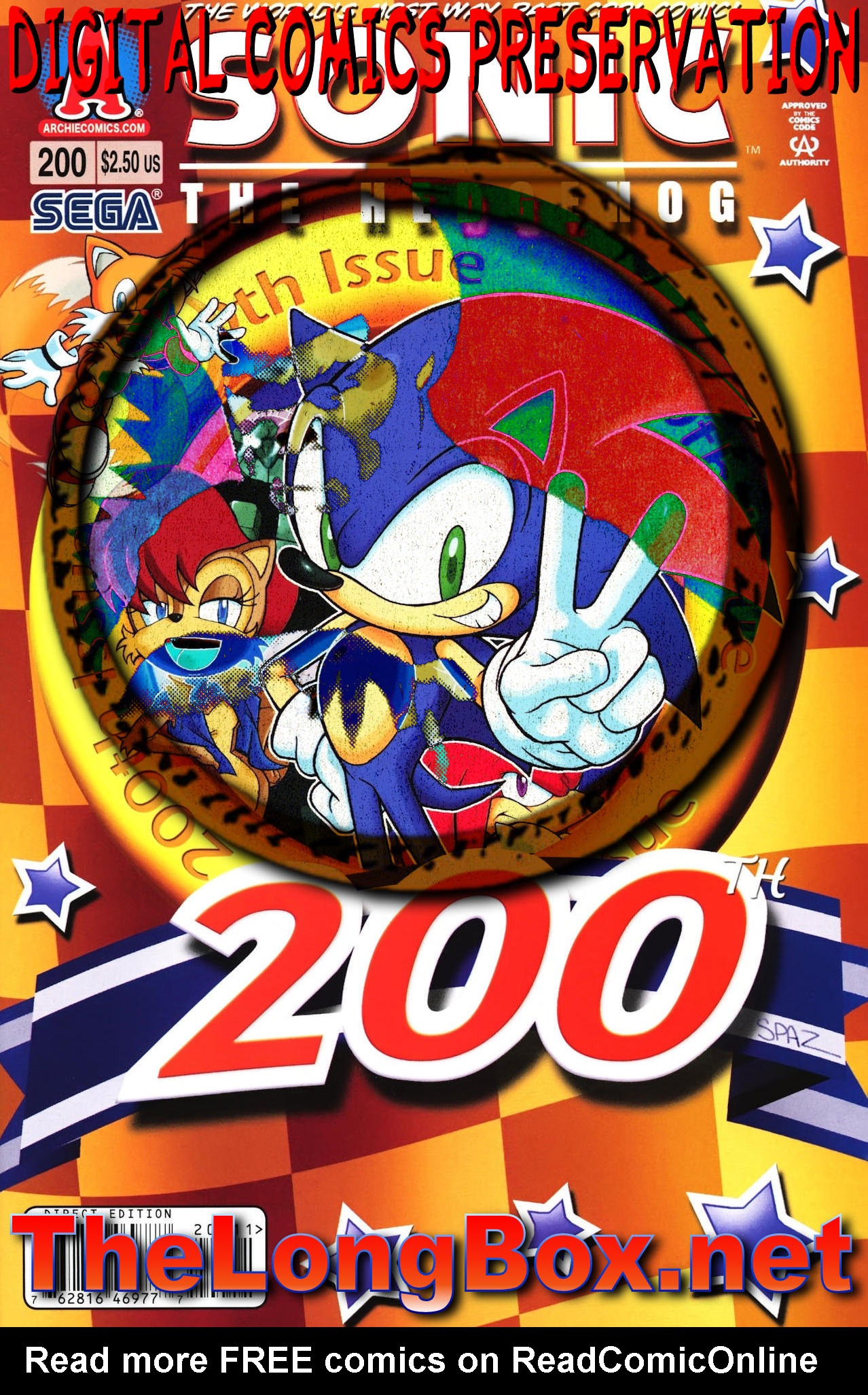 Read online Sonic The Hedgehog comic -  Issue #200 - 26