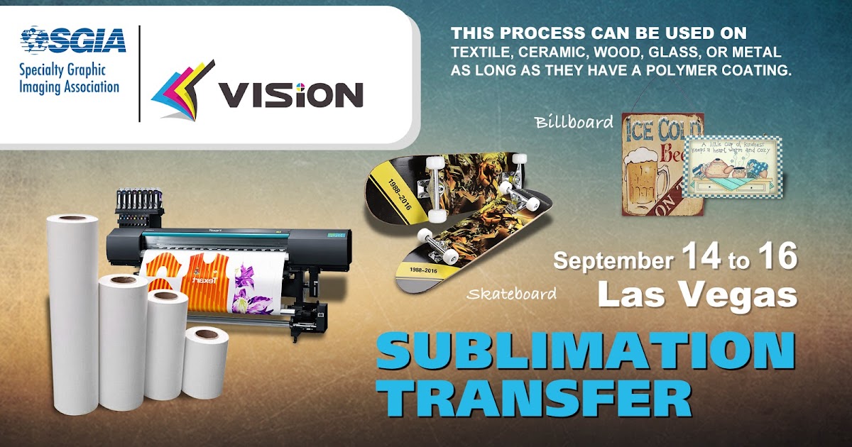 VisionDry sublimation transfer paper