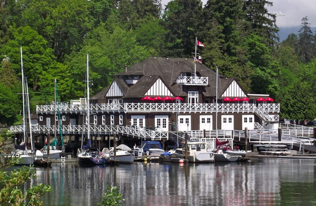Vancouver Rowing Club. The present building dates from 1911.