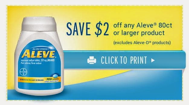 Printable Coupons: Aleve Coupons Printable Coupons: Aleve Coupons