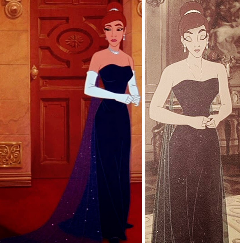 Anastasia Filme costume Anastasia Filme costume