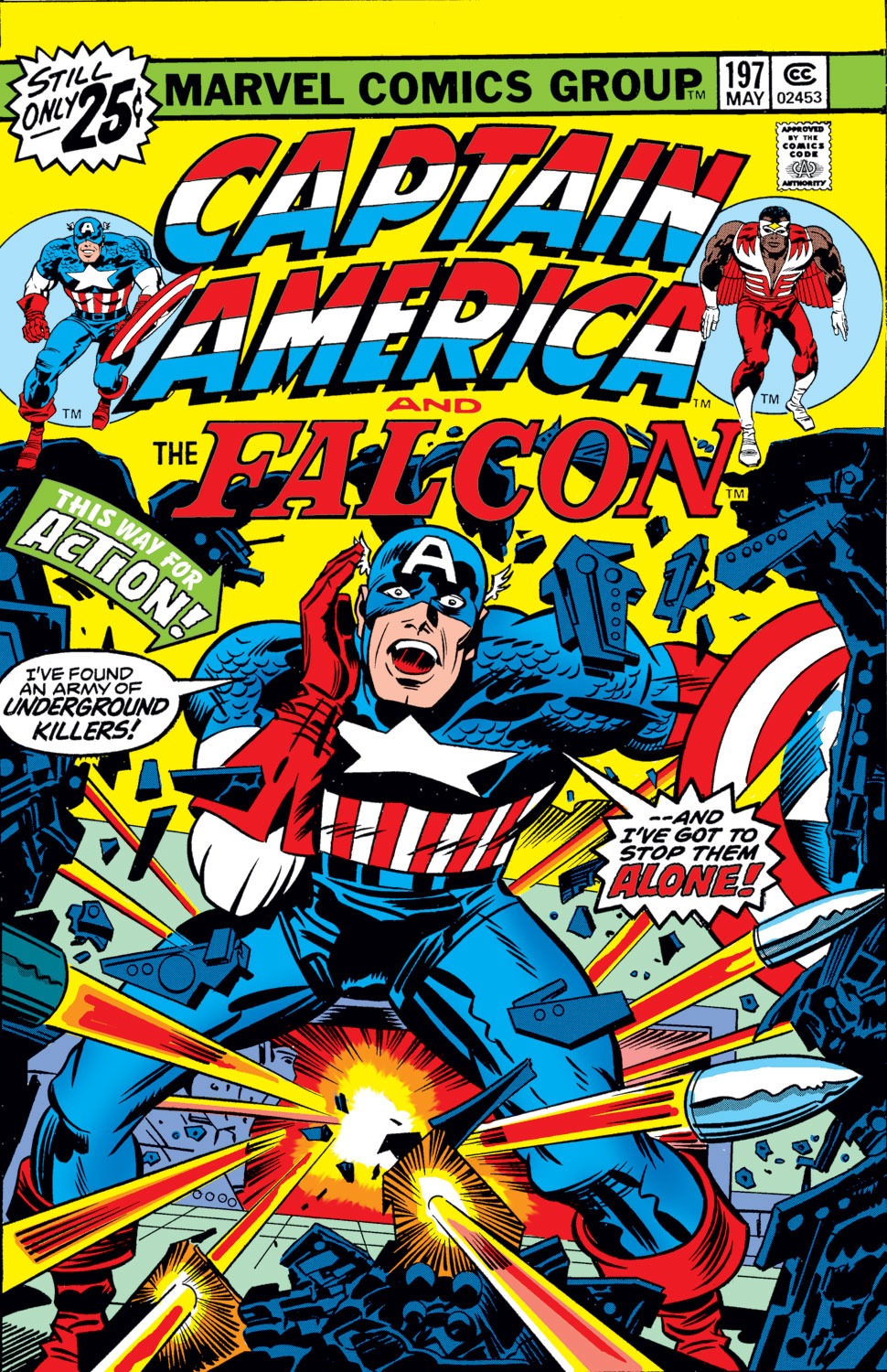 Captain America (1968) Issue #197 #111 - English 1