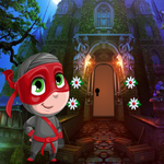 Games4King Cute Little Ninja Rescue Walkthrough