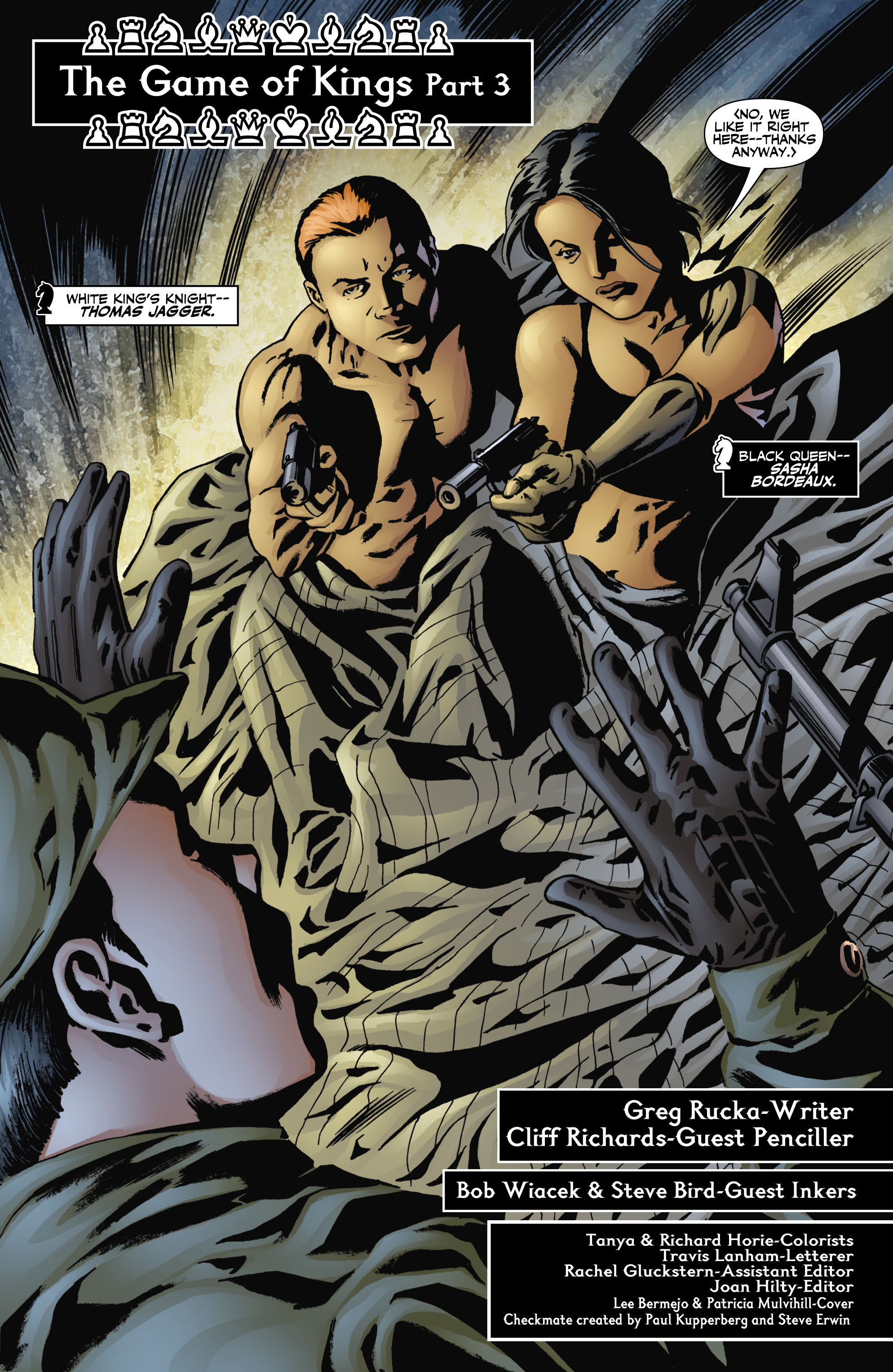 Read online Checkmate (2006) comic -  Issue #3 - 3