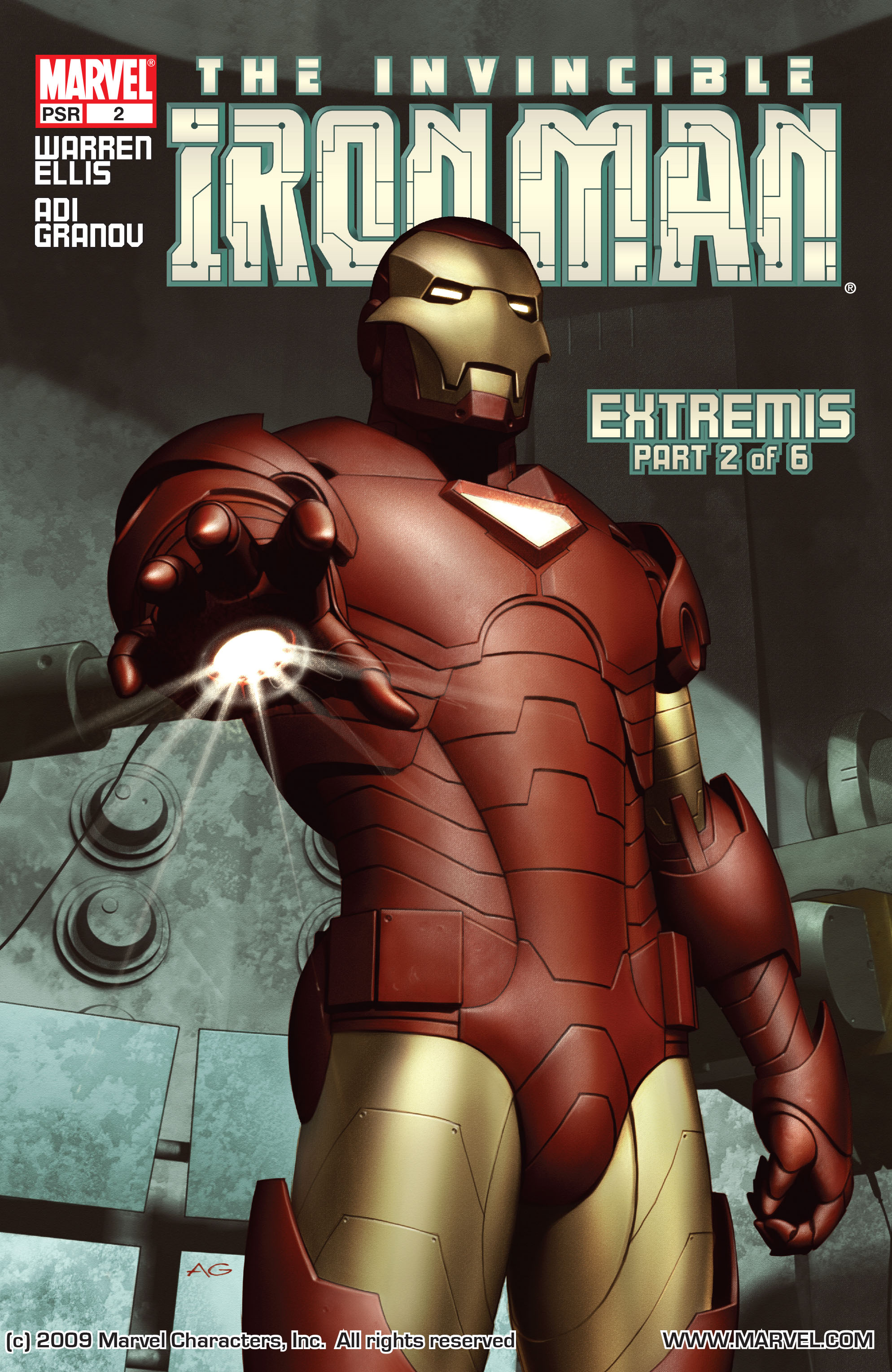 Read online Iron Man (2005) comic -  Issue #2 - 1