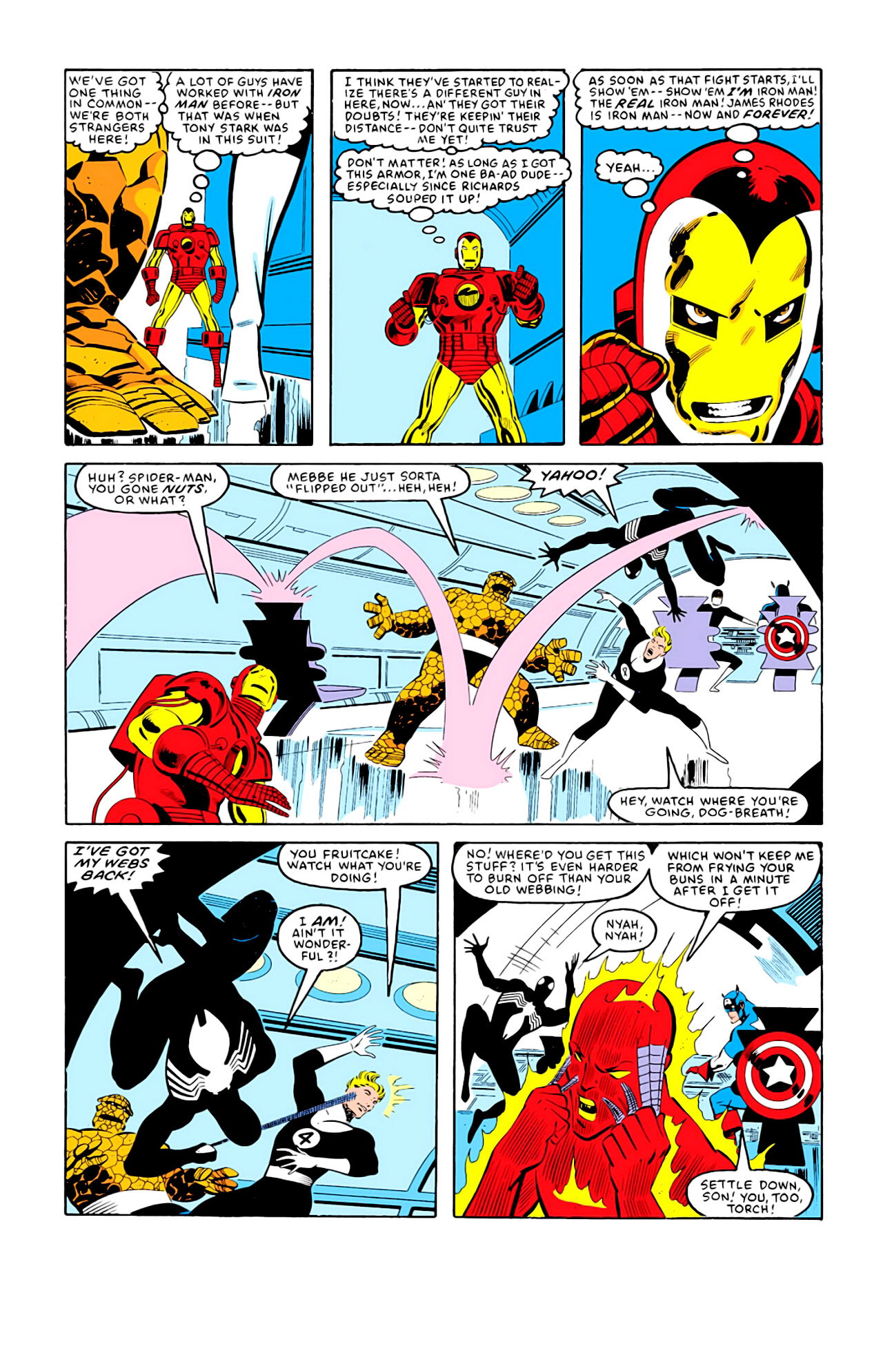 Read online Captain America (1968) comic -  Issue #292j - 8