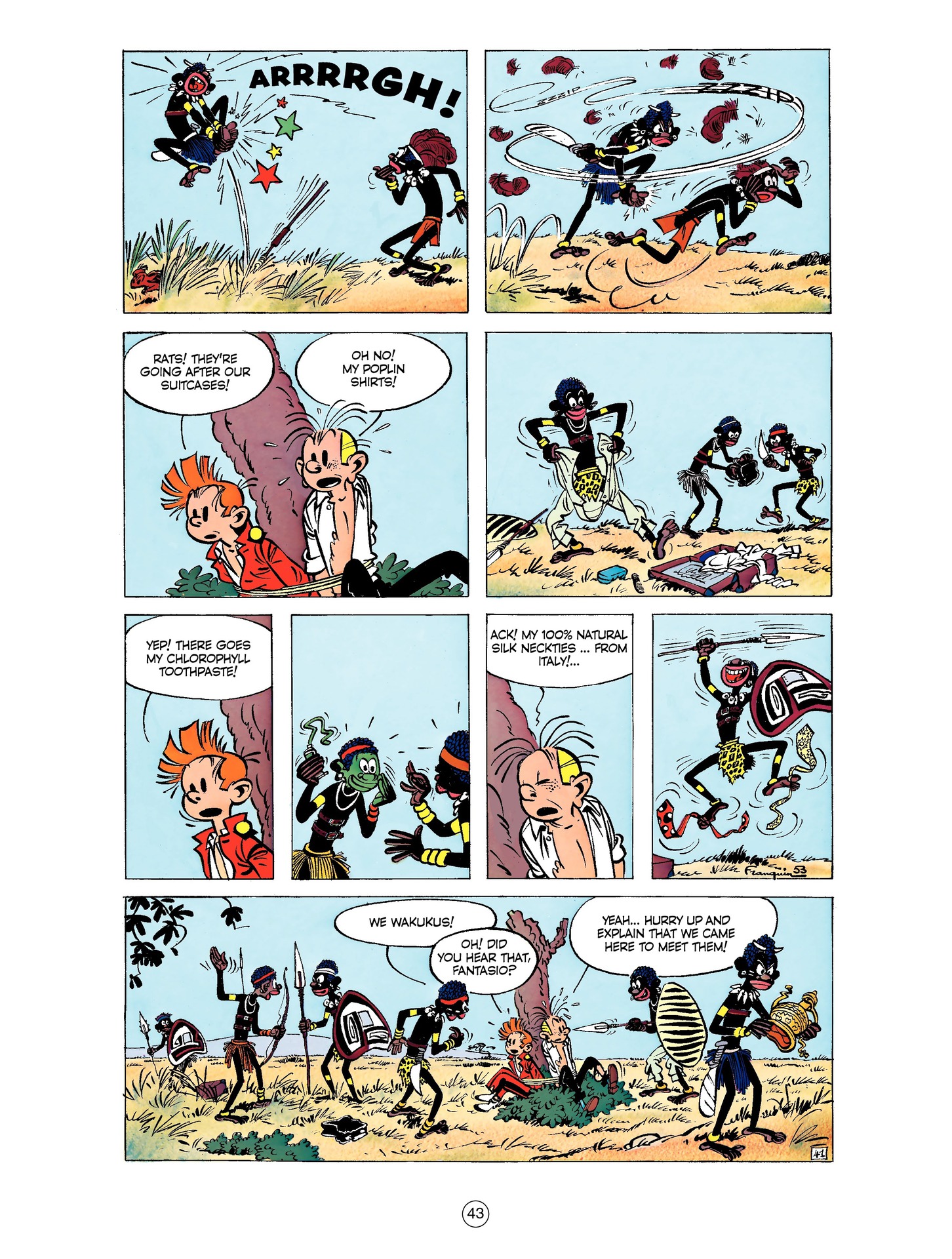 Read online Spirou & Fantasio (2009) comic -  Issue #7 - 45