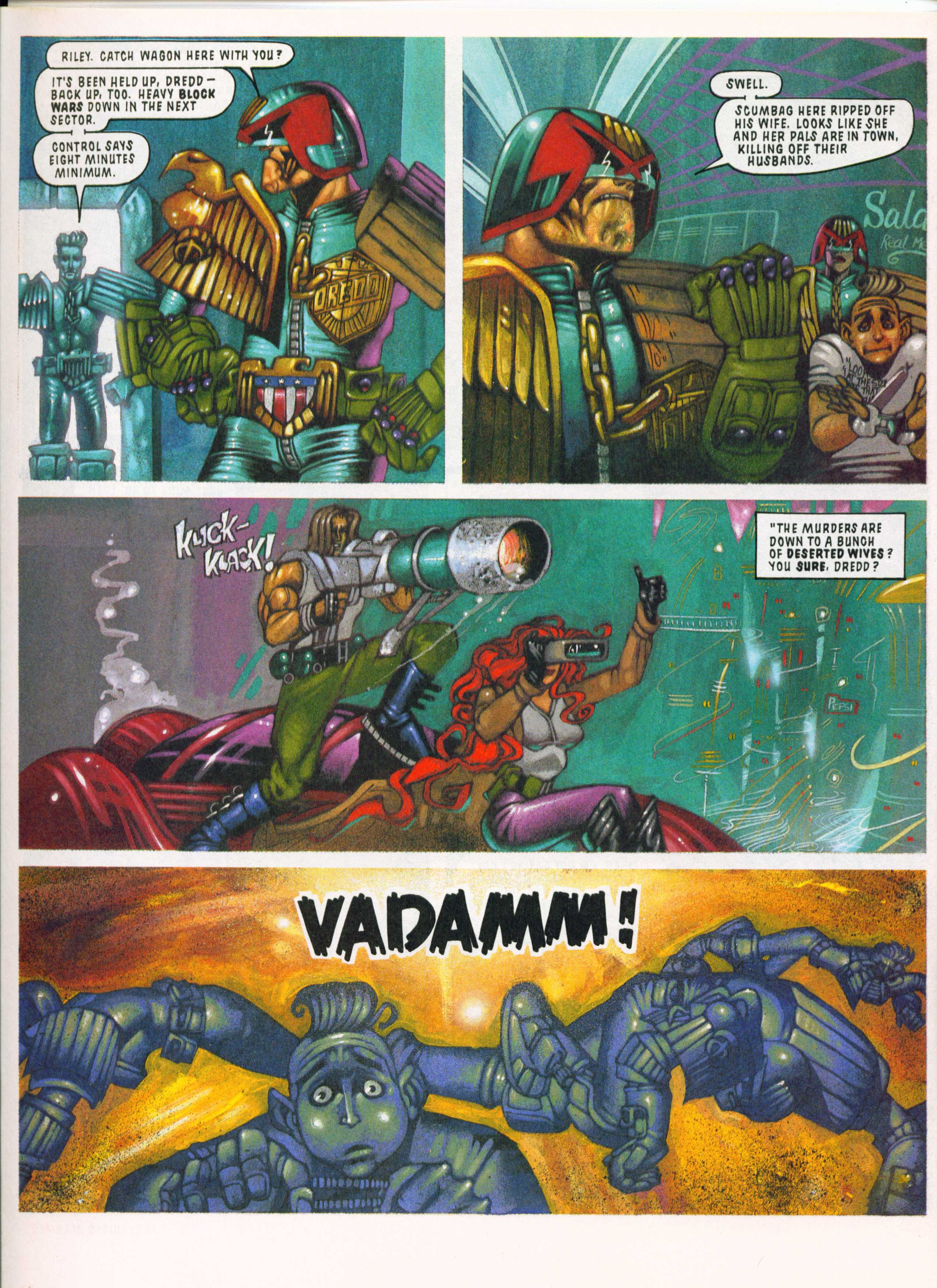 Read online Judge Dredd: The Complete Case Files comic -  Issue # TPB 17 (Part 1) - 21
