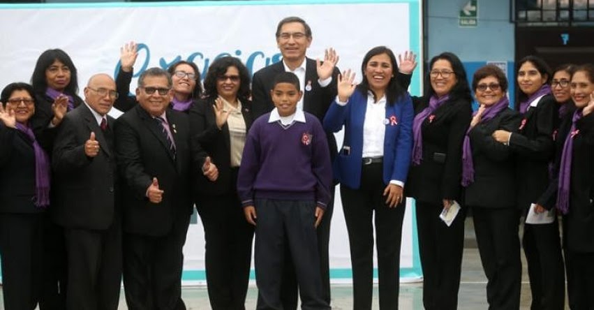MINEDU: Presidente Martín Vizcarra y Ministra de Educación visitan colegio de Breña - www.minedu.gob.pe MINEDU: Presidente Martín Vizcarra y Ministra de Educación visitan colegio de Breña - www.minedu.gob.pe