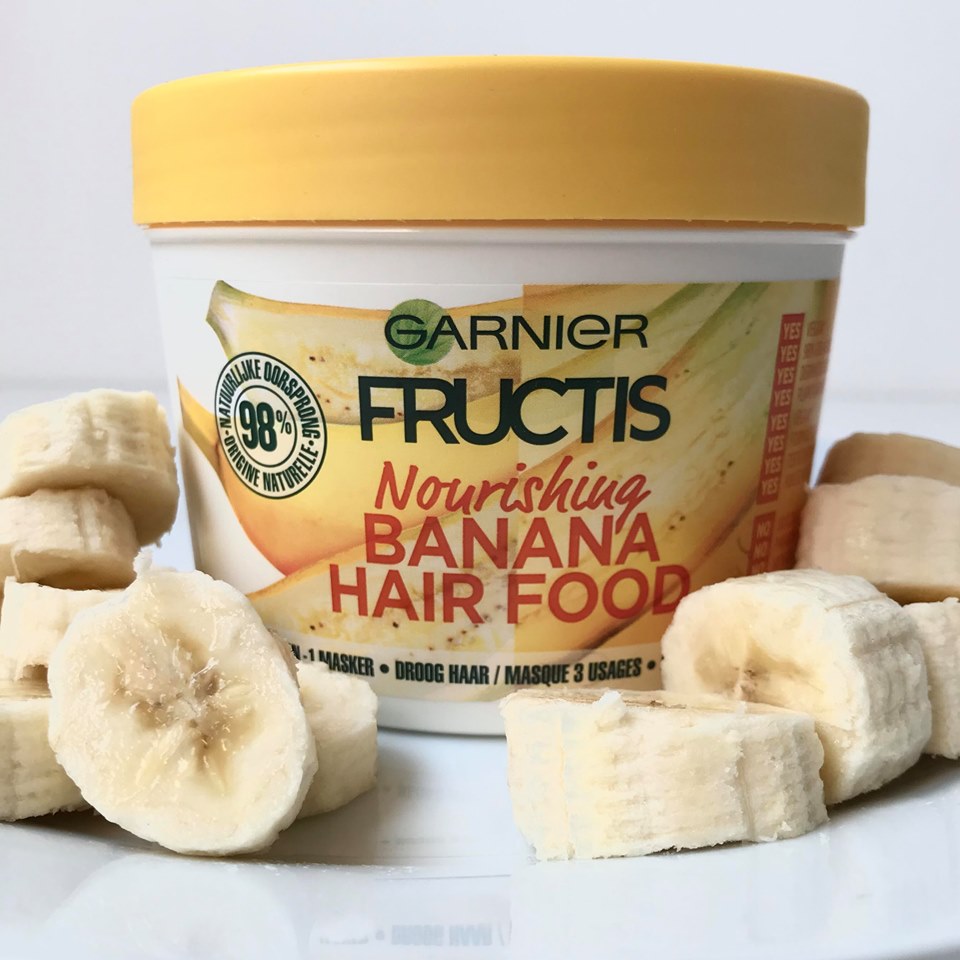 Laboratorium Netelig gerucht Garnier | Fructis Nourishing Banana Hair Food 3-in-1 Haarmasker