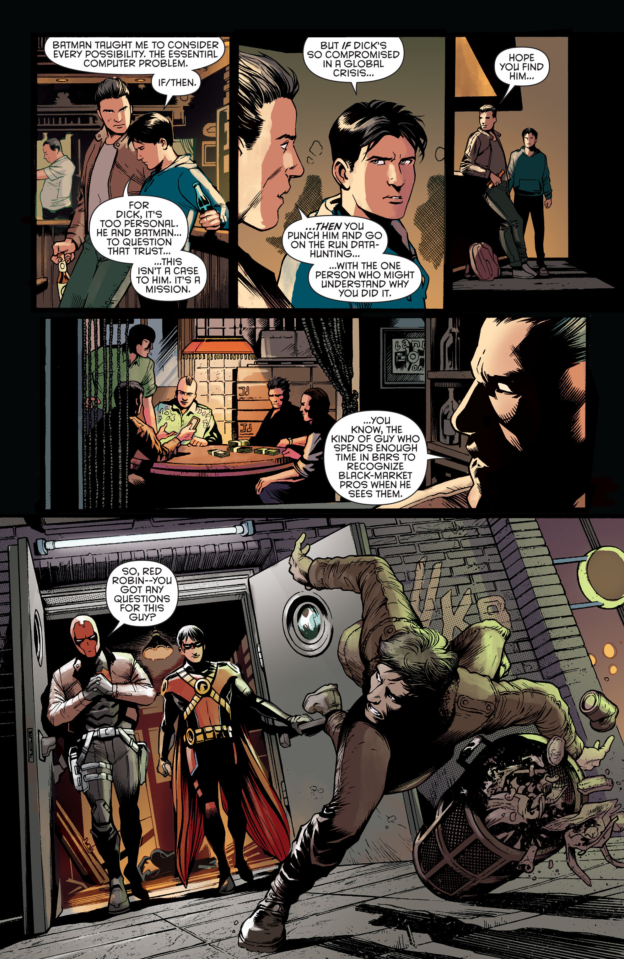 Read online Batman & Robin Eternal comic -  Issue #7 - 9