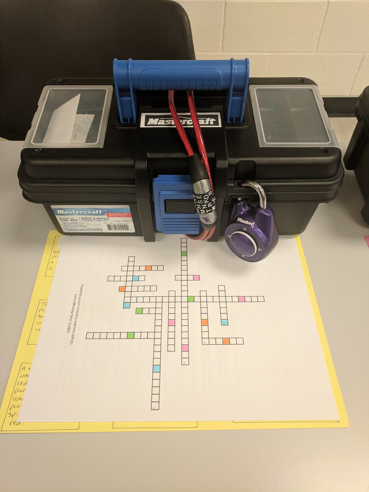 Escape Room Meets Mathematics