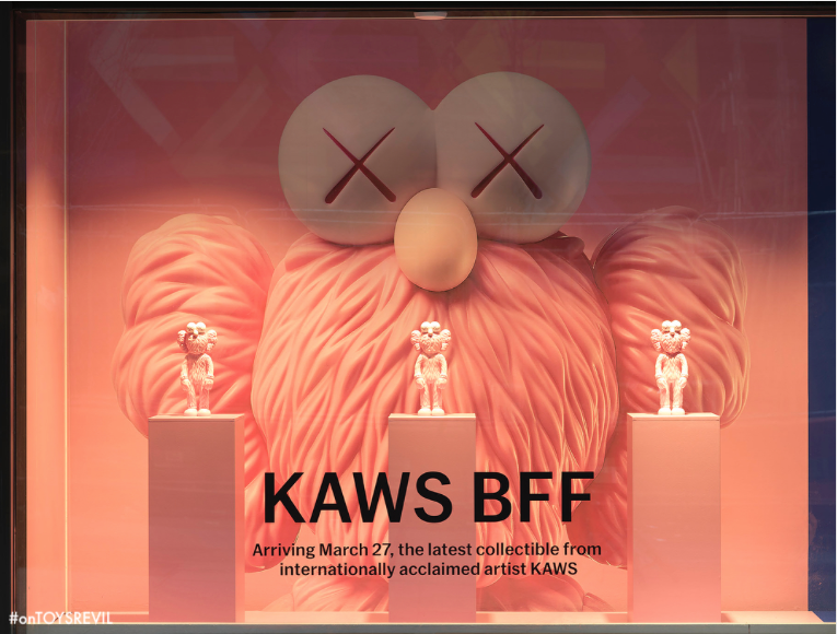 kawsone bff pink