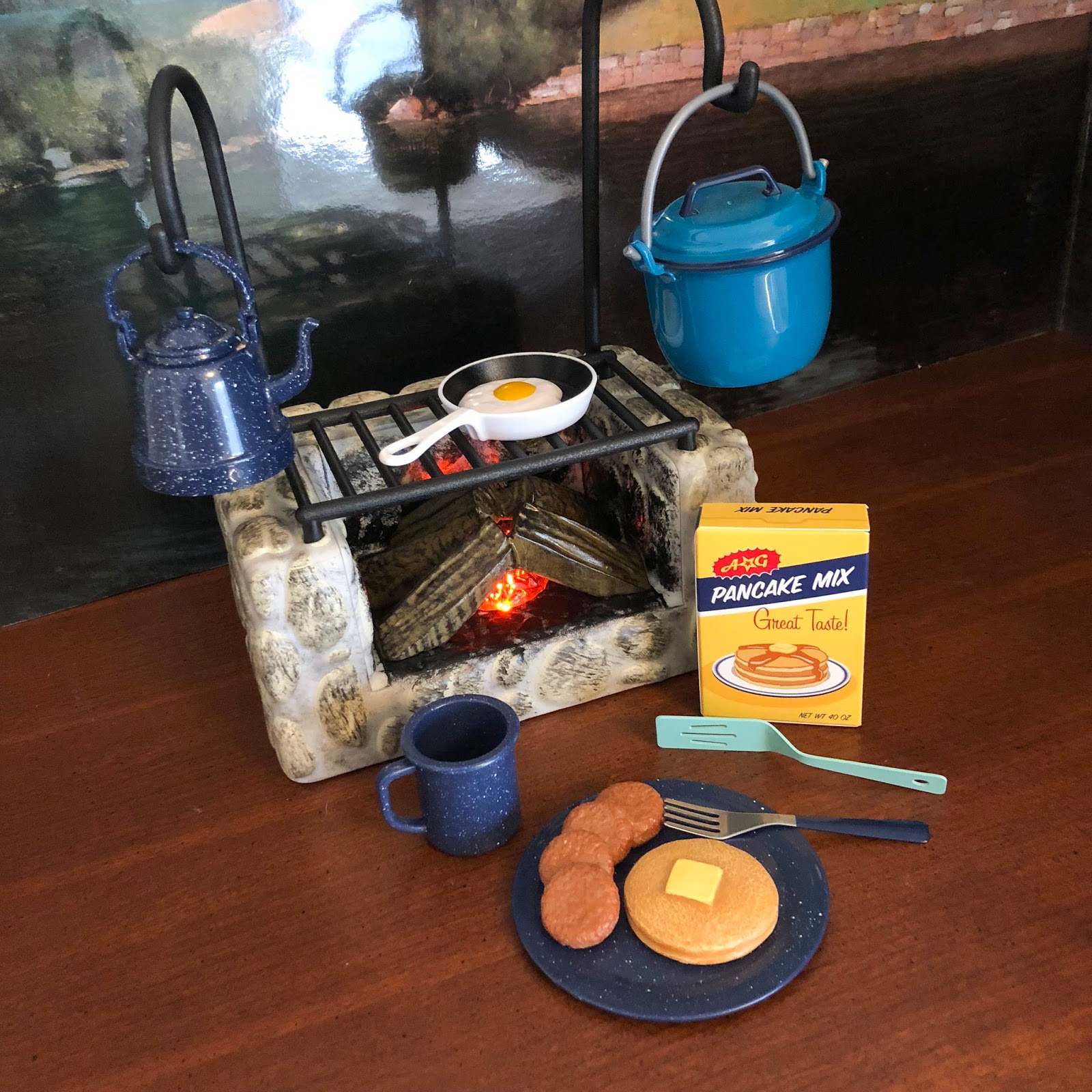 Poppets & Posies Maryellen's Campfire Cooking Set