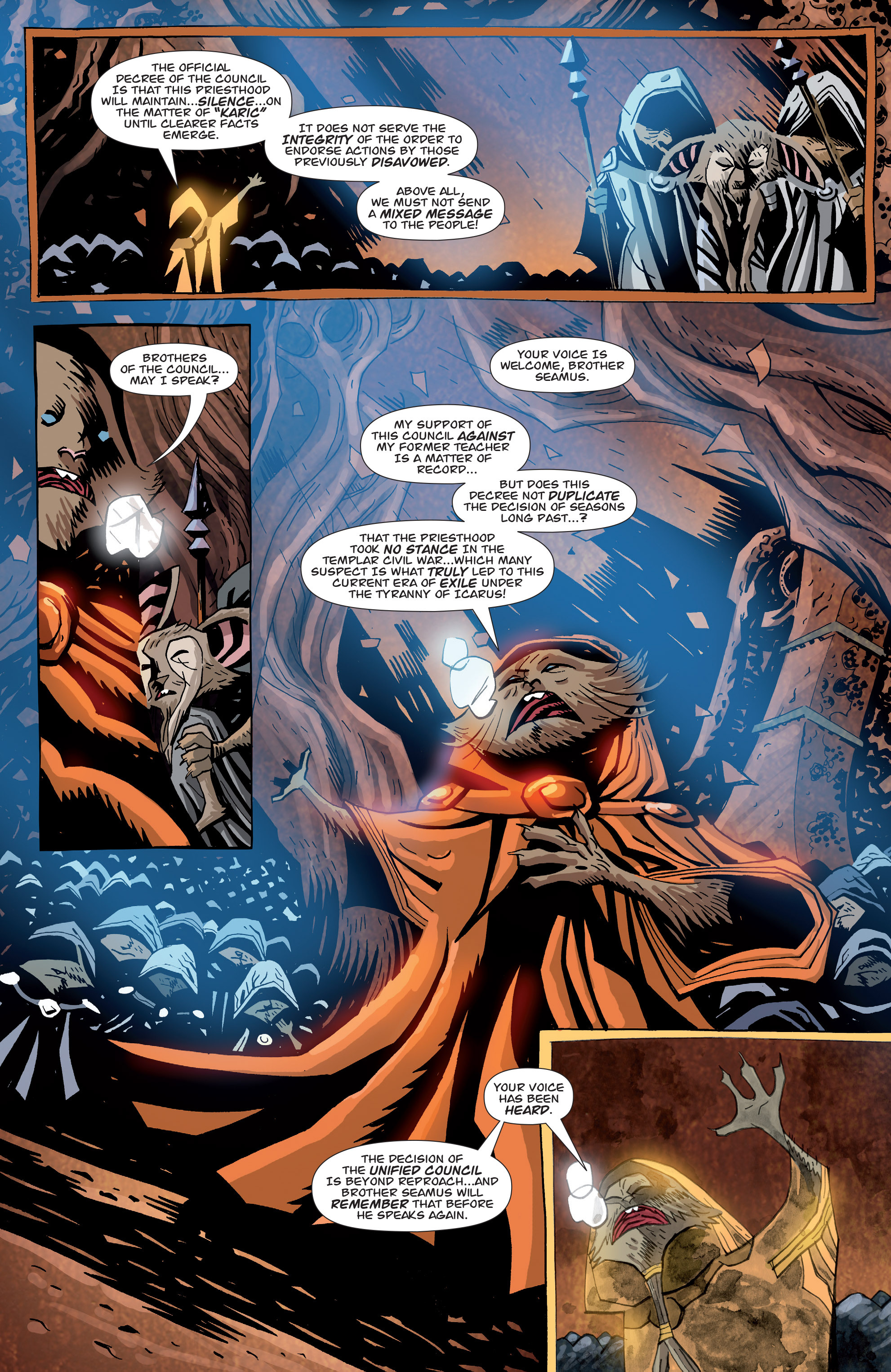 Read online The Mice Templar Volume 3: A Midwinter Night's Dream comic -  Issue # _TPB - 135