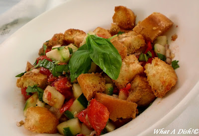 What A Dish!: Panzanella- Italian Bread Salad