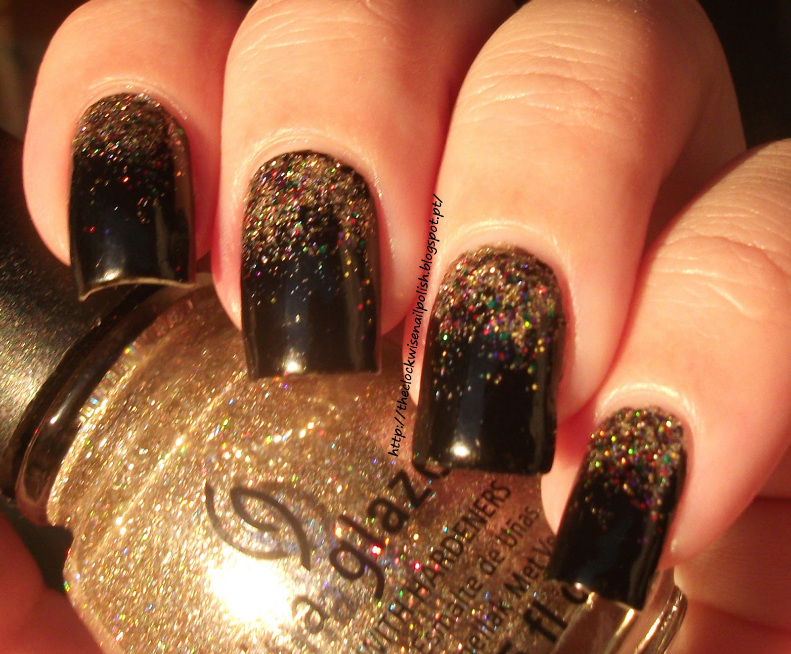 The Clockwise Nail Polish: Winter Holiday Challenge: New Year Eve