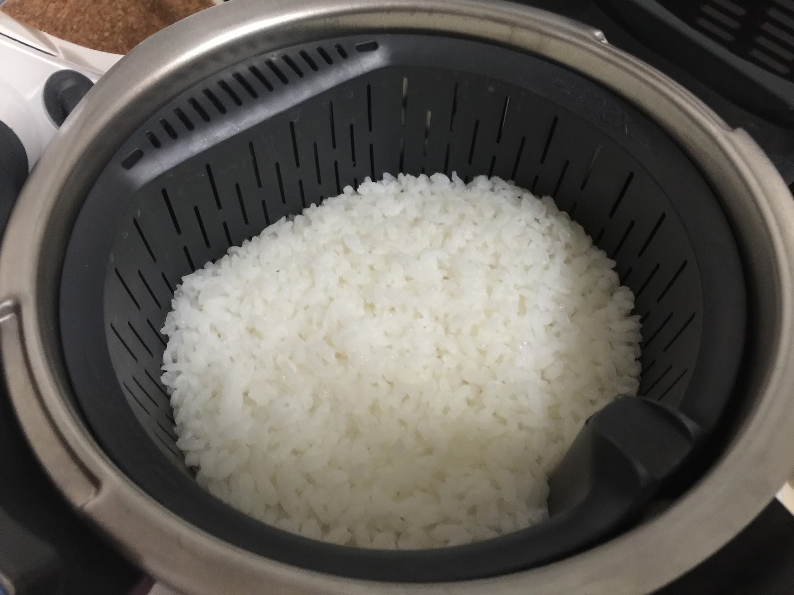 The Right to Be Alive: Thermomix Steamed Rice