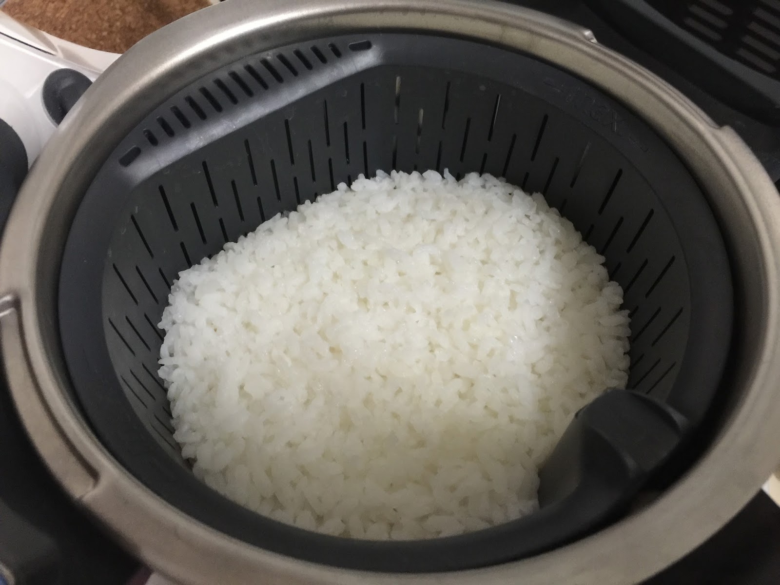 The Right to Be Alive Thermomix Steamed Rice