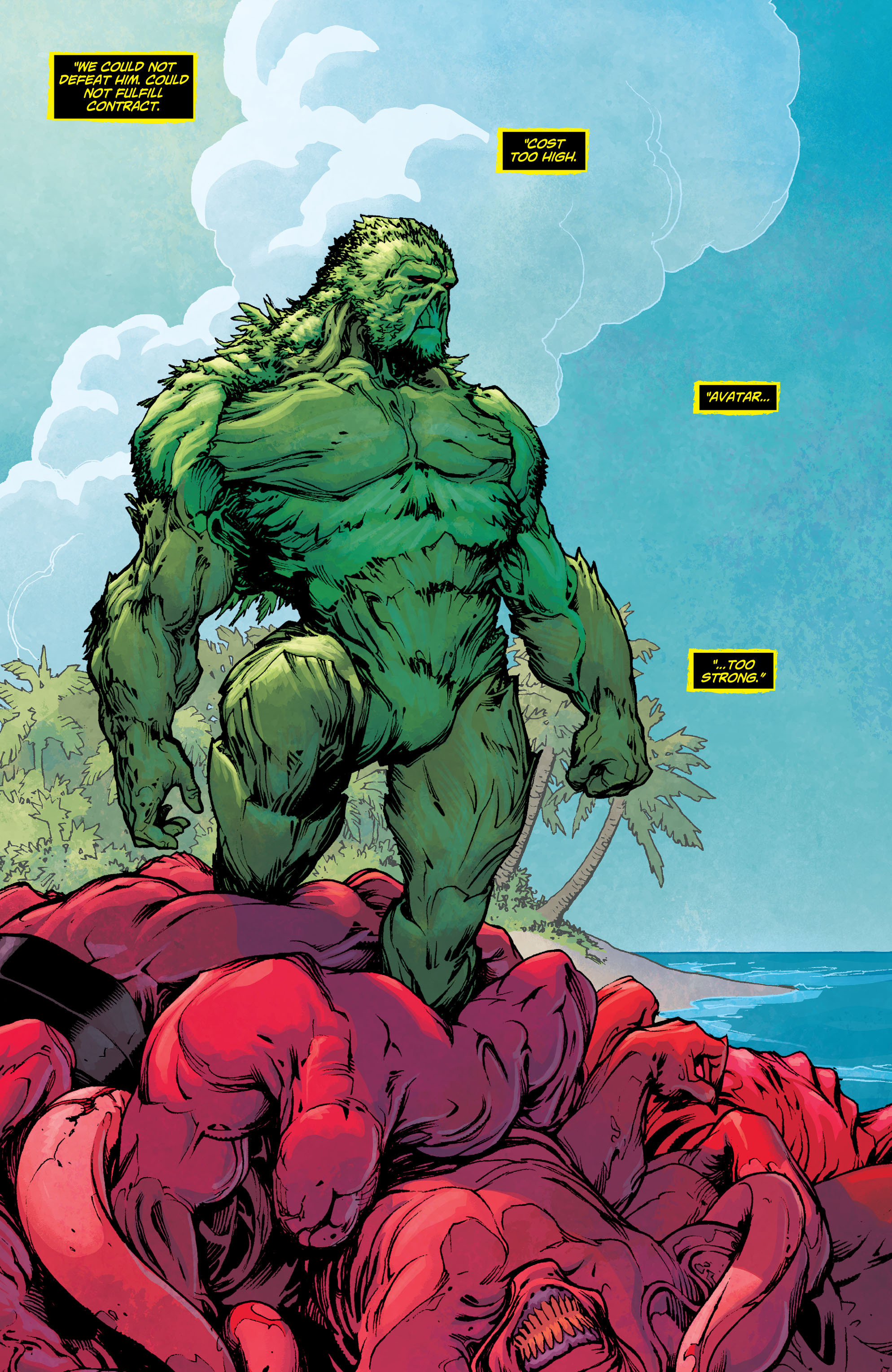 Read online Swamp Thing (2011) comic -  Issue #33 - 16