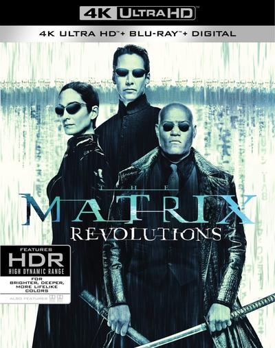 The Matrix Revolutions (2003) 2160p HDR BDRip Dual Latino-Inglés [Subt. Esp] (Ciencia Ficción. Fantástico)