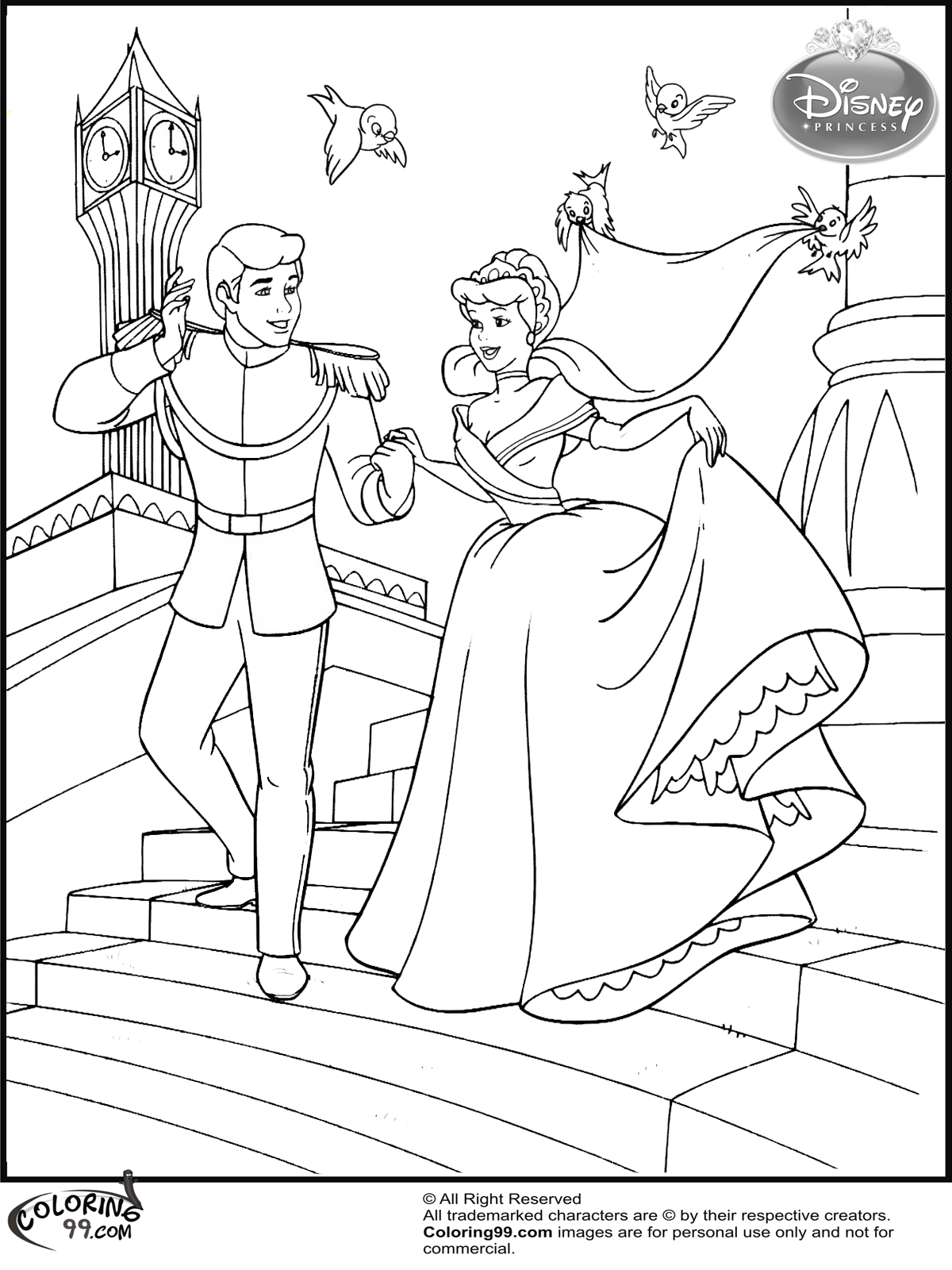 Fans Request Cinderella Wedding Coloring Pages Team Colors Fans Request Cinderella Wedding Coloring Pages Team Colors