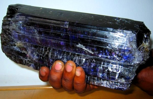 The Largest Tanzanite Crystal in the World