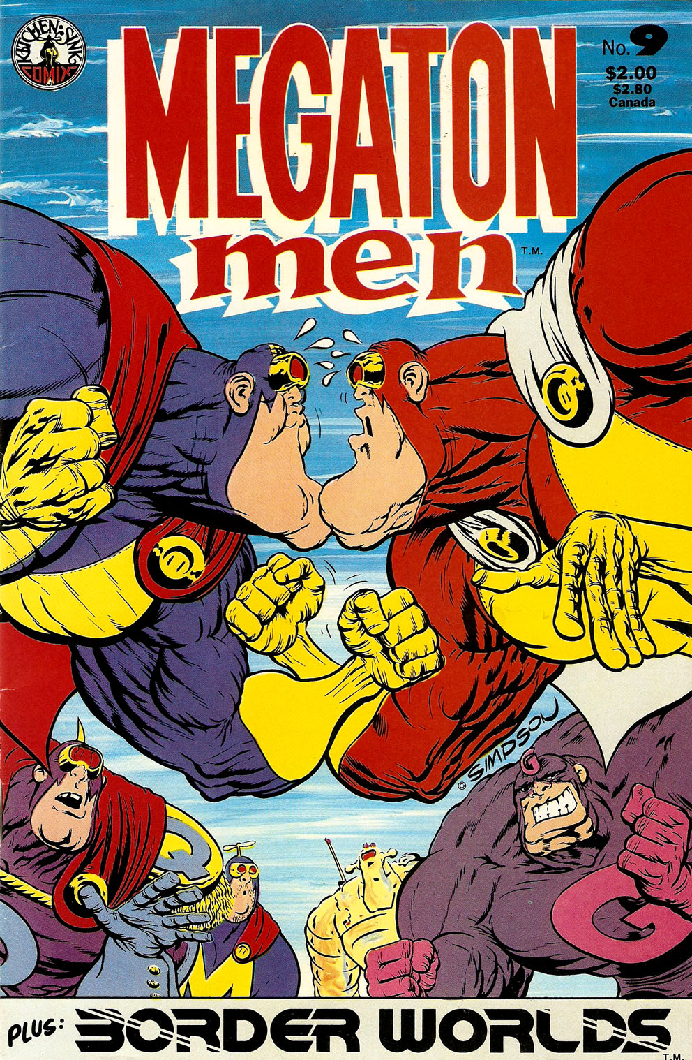 Read online Megaton Man comic -  Issue #9 - 1