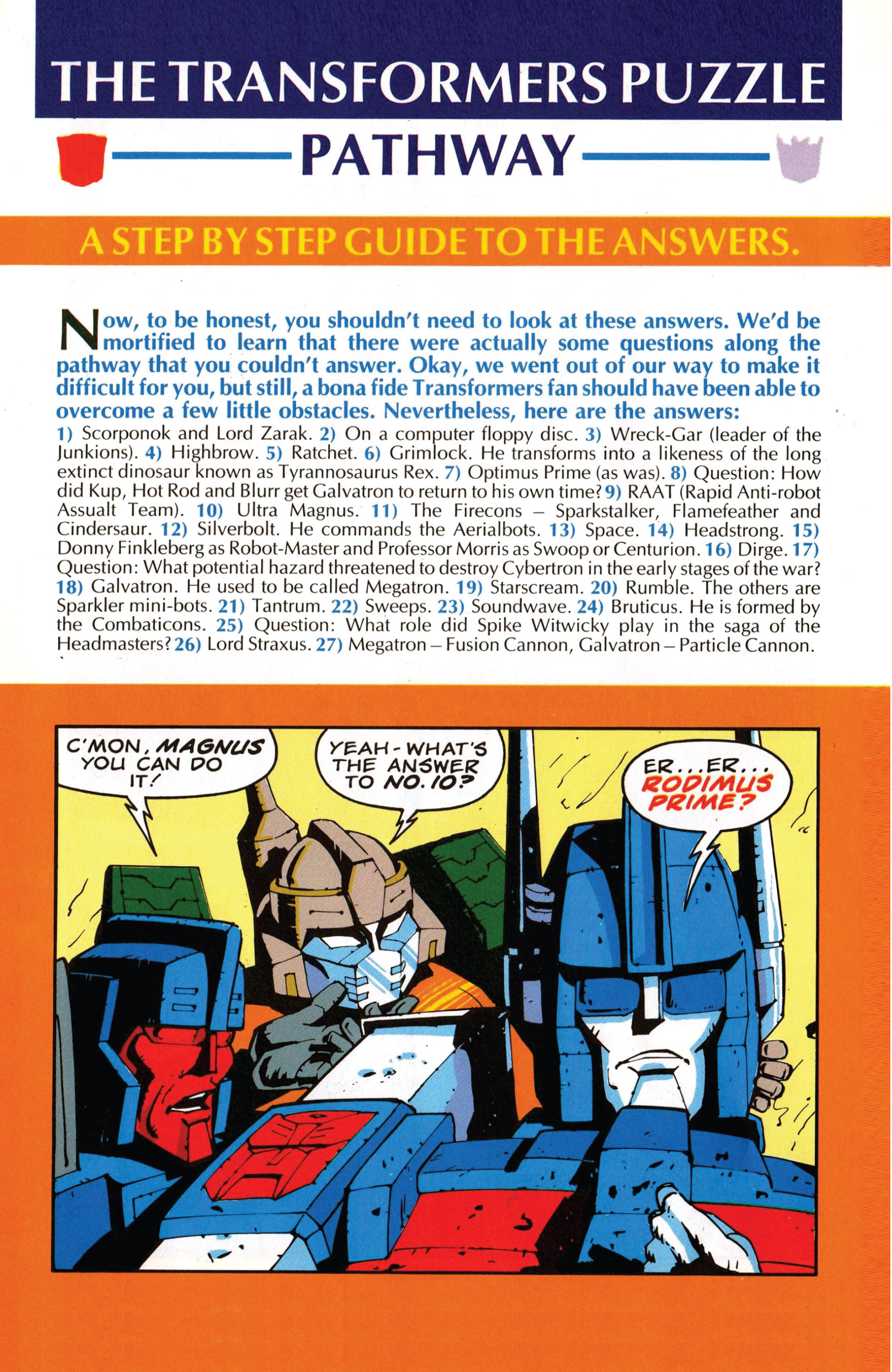 Read online The Transformers Classics UK comic -  Issue # TPB 5.5 - 122