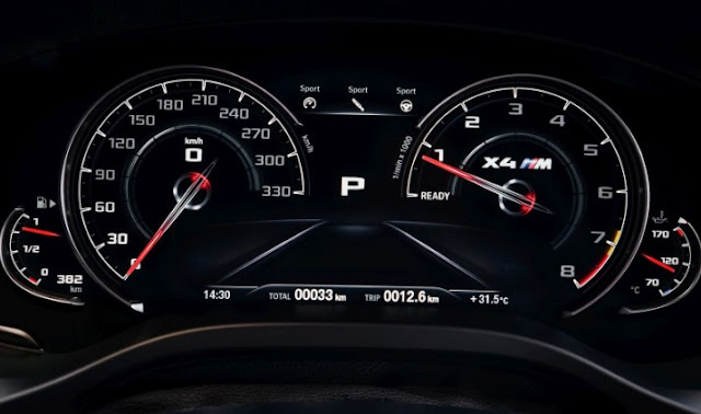 speedometer-tach-fuel-gauges-of-x4-m-2021-bmw