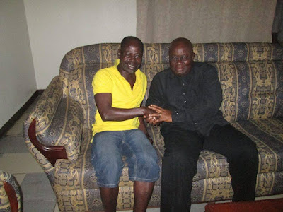 Nana Addo Dankwa Akufo Addo visits Amakye Dede