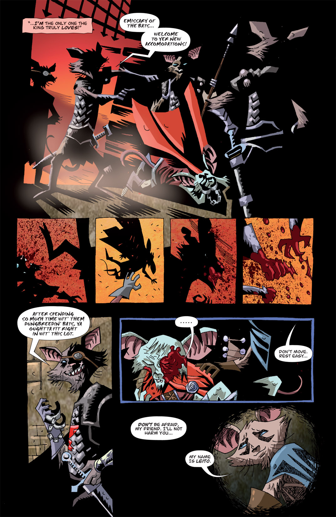 Read online The Mice Templar Volume 2: Destiny comic -  Issue #8 - 10