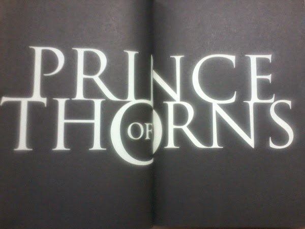 Pág. livro Prince of Thorns