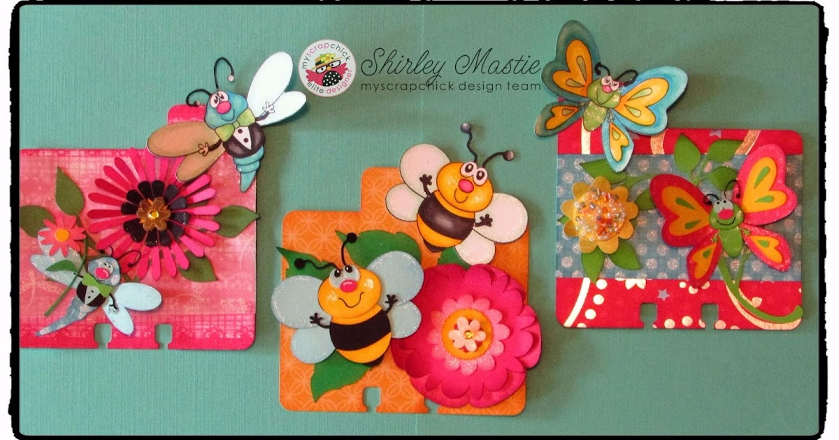 Scrappy Sam Designs Bugs Memory Dex Cards