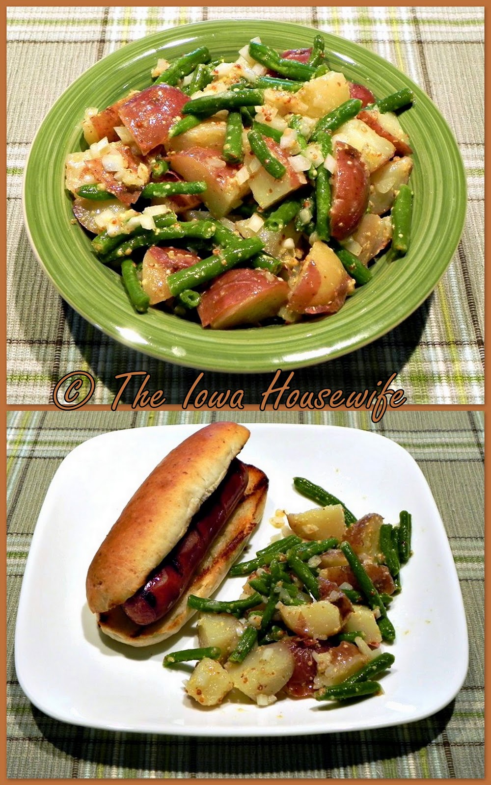 The Iowa Housewife Red Potato Salad with Champagne Dijon Dressing