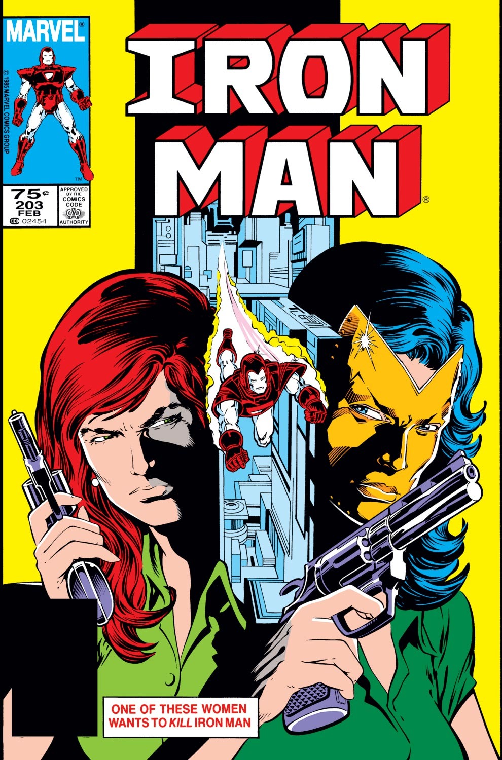 Read online Iron Man (1968) comic -  Issue #203 - 1