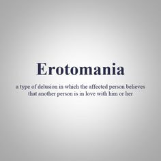  Erotomania psychological counseling centre