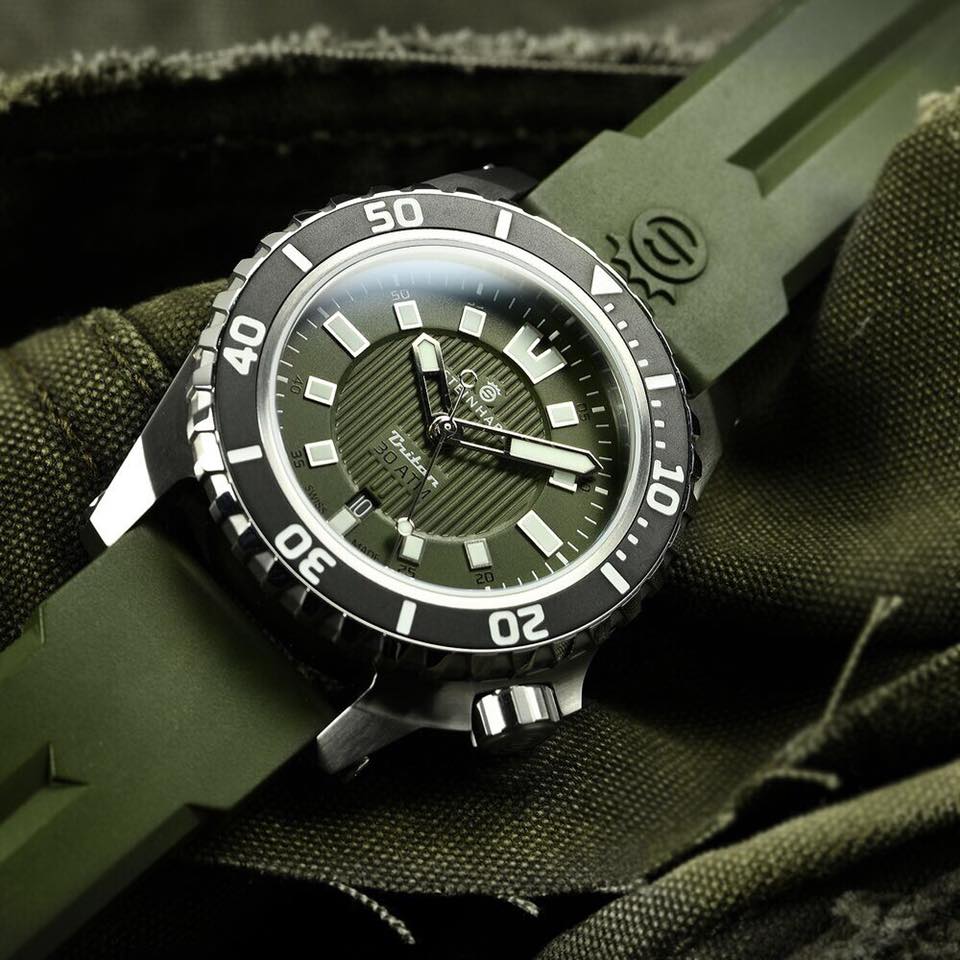 OceanicTime: STEINHART Triton 30 ATM GREEN