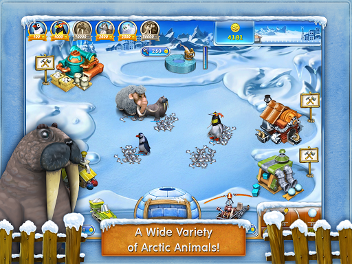 Farm Frenzy 3 Ice Domain Android game