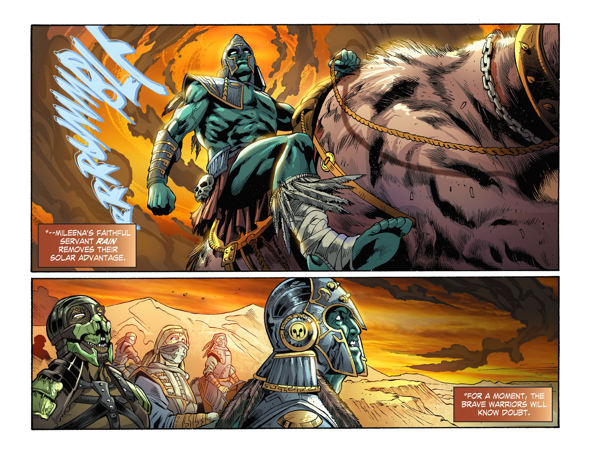 Read online Mortal Kombat X [I] comic -  Issue #7 - 12