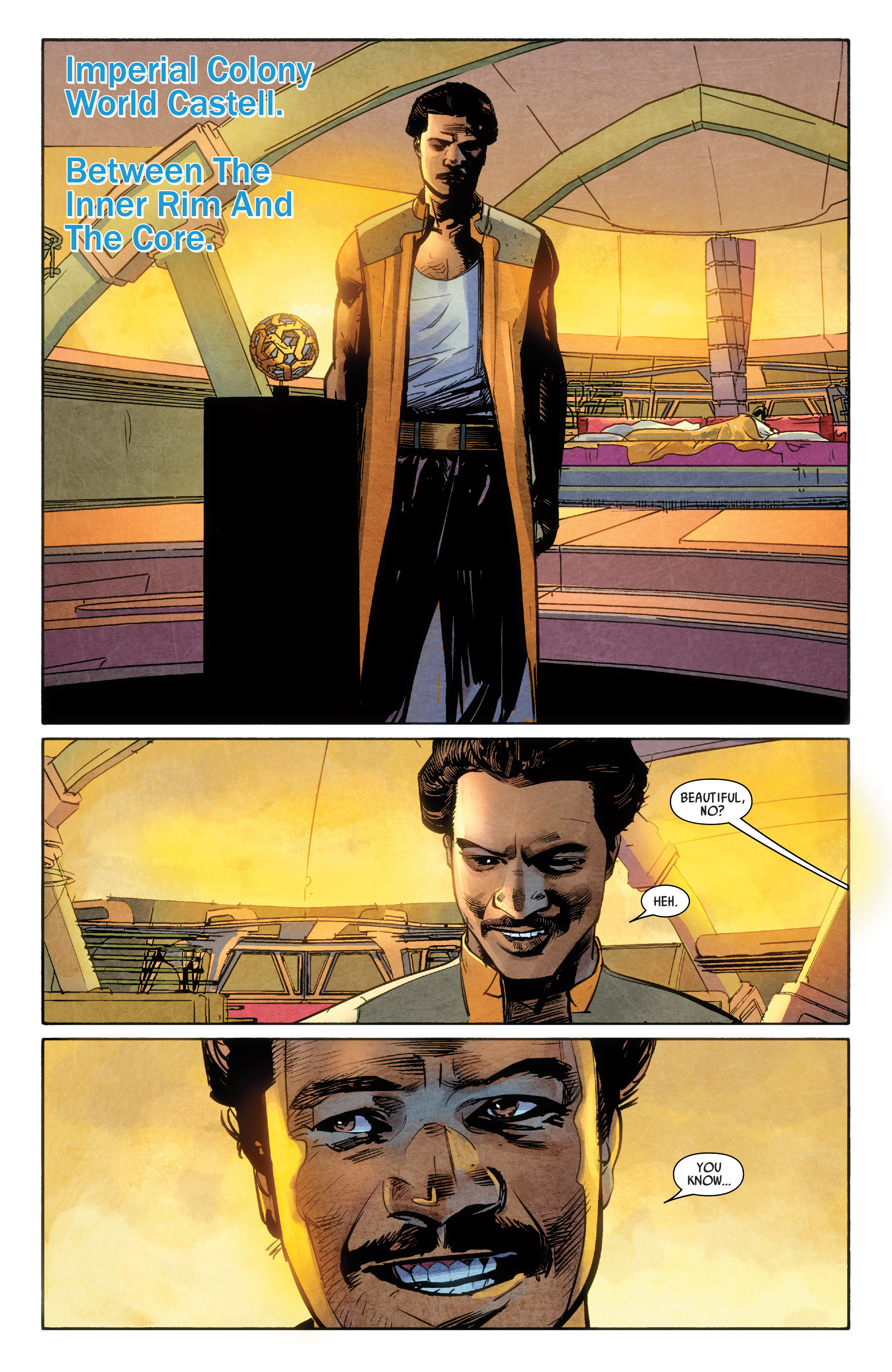Read online Lando comic -  Issue #1 - 12