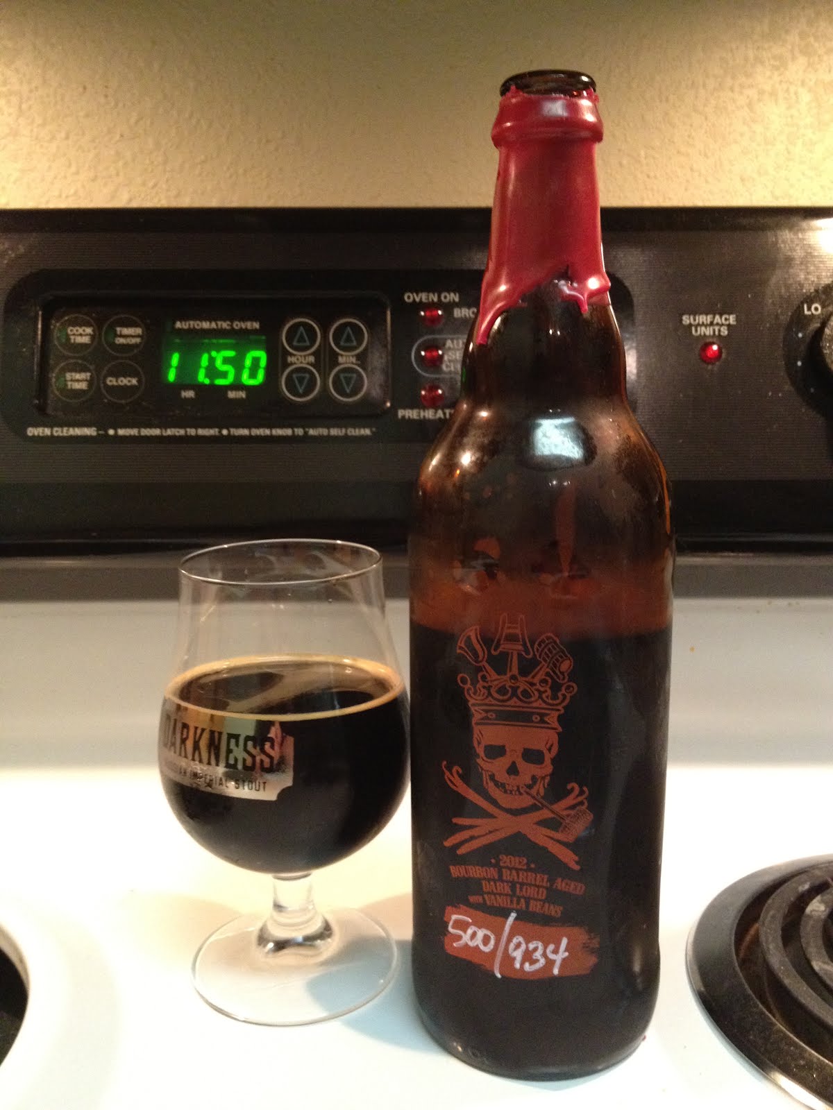 SaBEERmetrics Beer Review Bourbon Barrel Aged Vanilla Bean Dark Lord