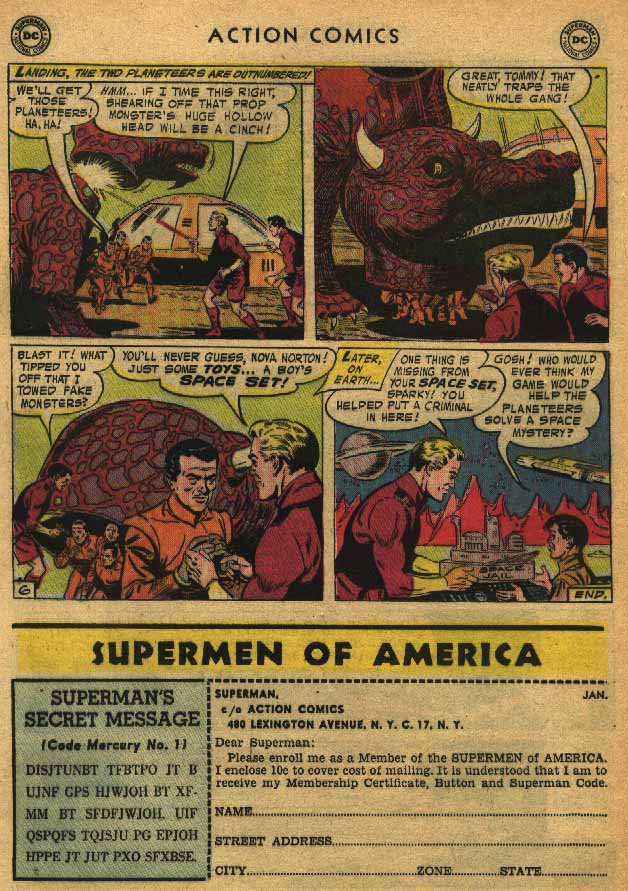 Read online Action Comics (1938) comic -  Issue #223 - 34