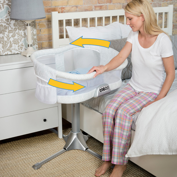 Top Notch Material HALO™ Bassinest™ Swivel Sleeper Makes Life After C