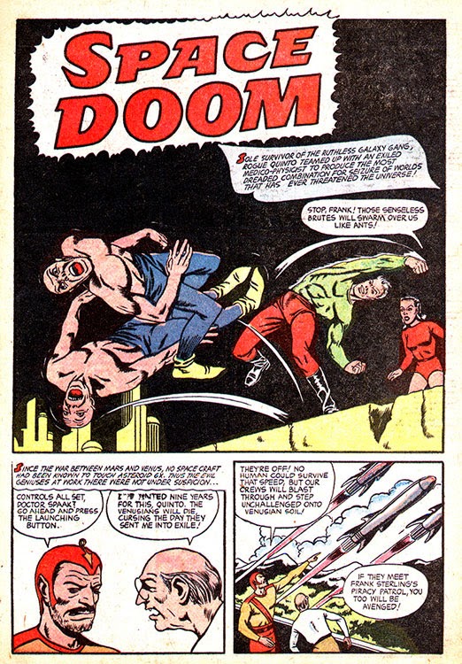 Reading Room ZIP-JET COMICS "Space Doom"
