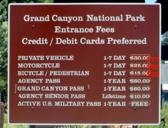 Daily Acts Of Resistance Trump Wants To Hike Entrance Fees To