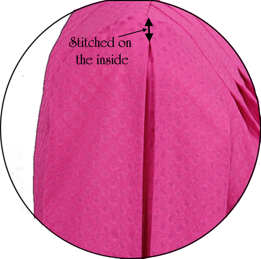 SureFit Designs™ Blog Pleated Sleeve Detail