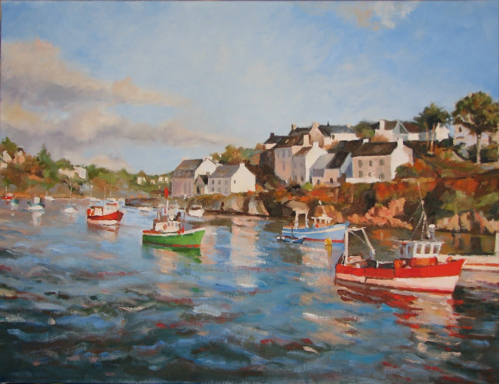 Peintures de Jean Ducreux Paysages (Bretagne)