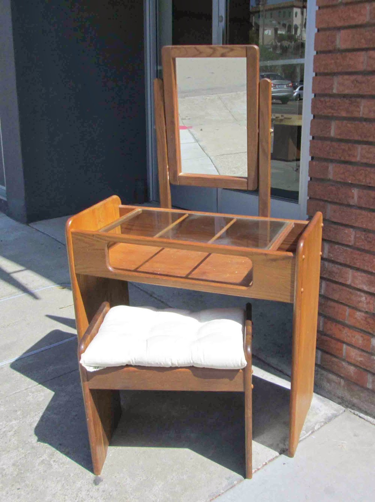 UHURU FURNITURE & COLLECTIBLES SOLD MidCentury Vanity 85